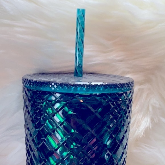 ๐ดRARE 2022 Starbucks Anniversary Green Jeweled Venti Tumbler 24 oz - Picture 8 of 10